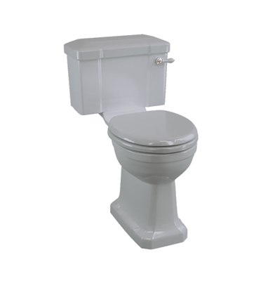 Burlington Moon Grey Close Coupled Toilet